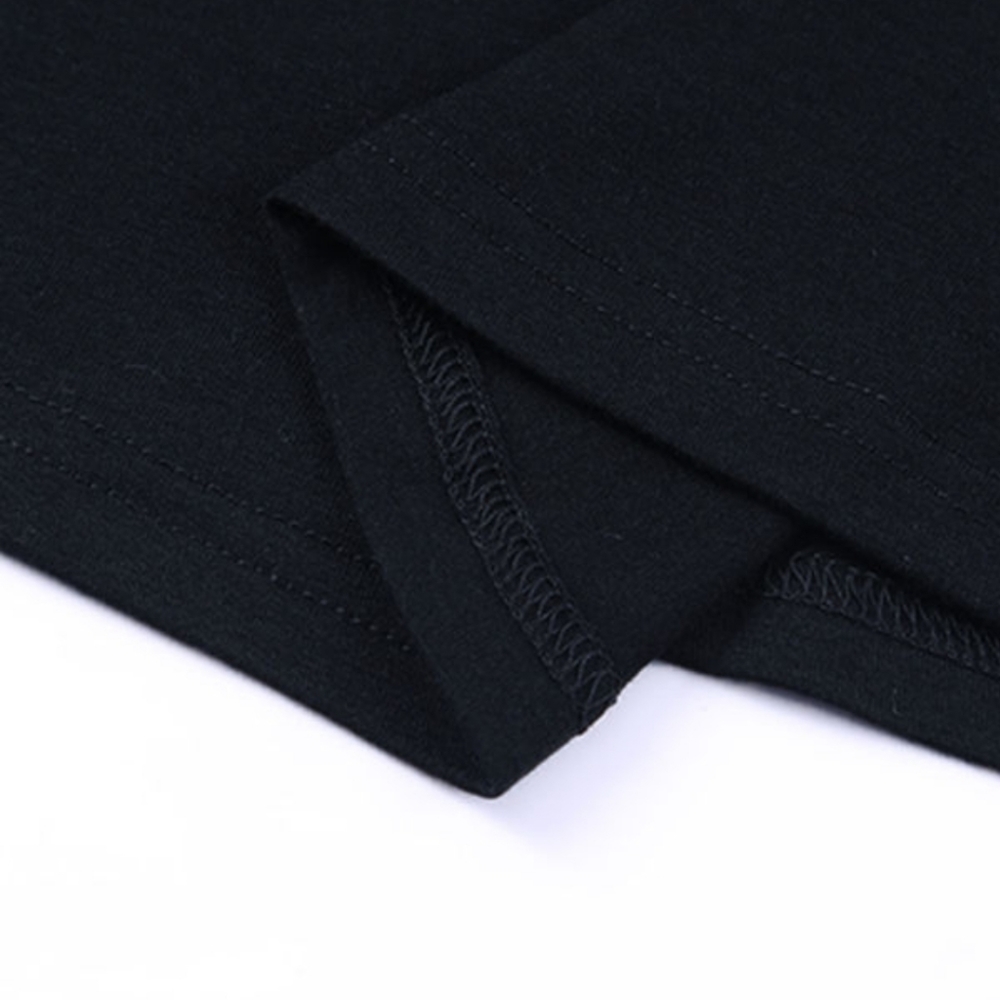 Floral Embroidered Round Neck T-Shirt - Picture 8 of 10